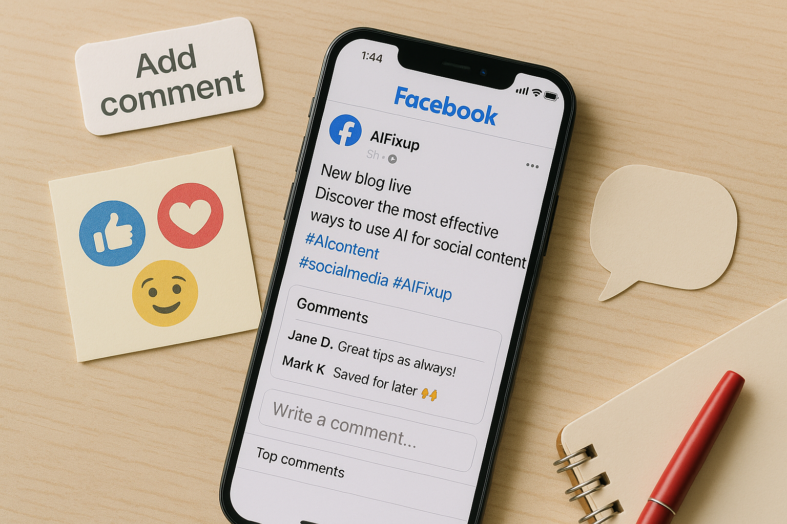 AI Prompts for Facebook Comments
