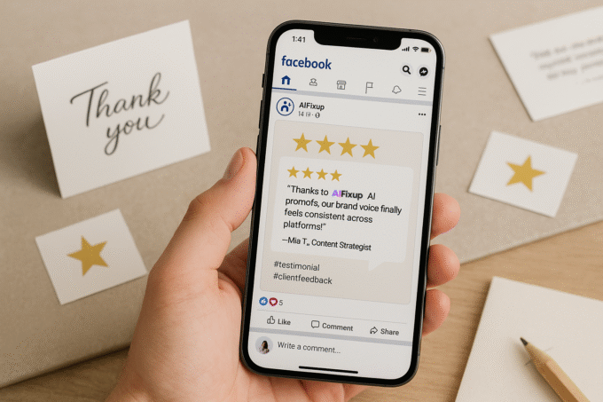 AI Prompts for Facebook Testimonials