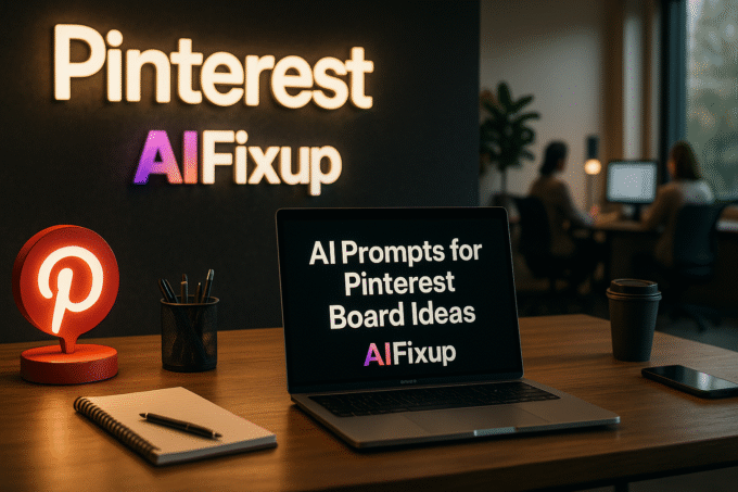 AI Prompts for Pinterest Board Ideas