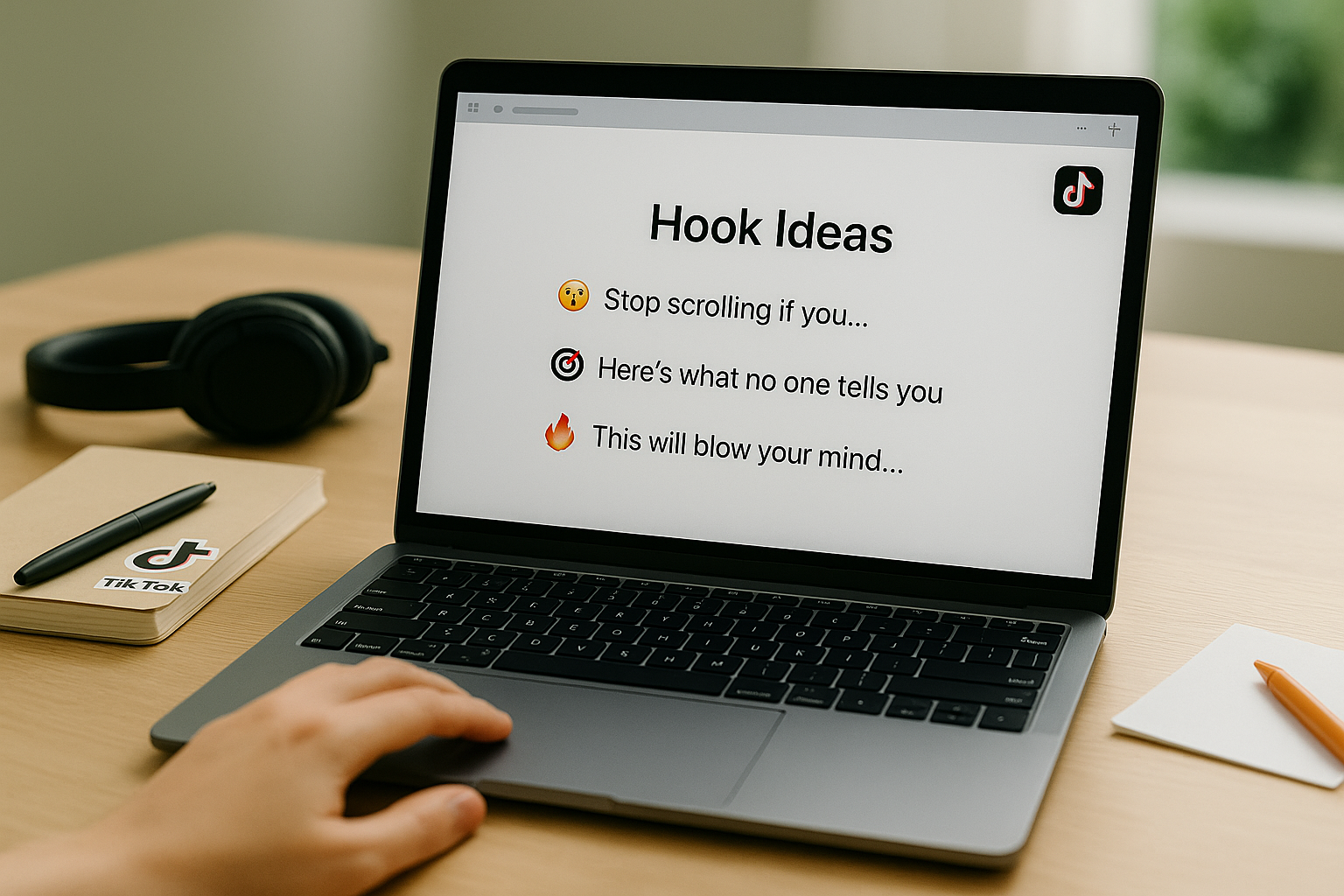 AI Prompts for TikTok Hooks
