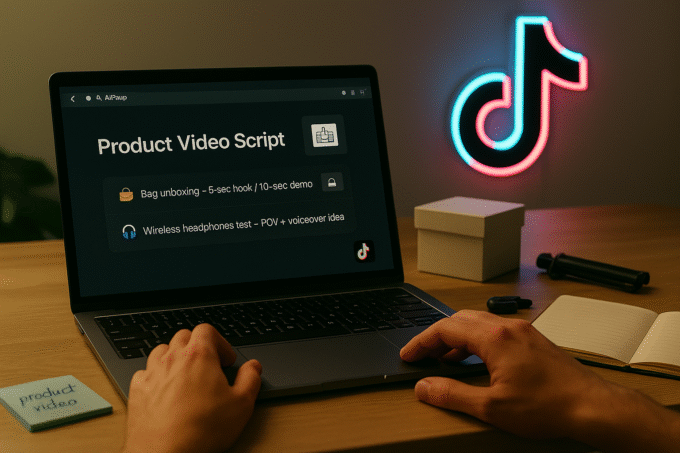 AI Prompts for TikTok Product Videos