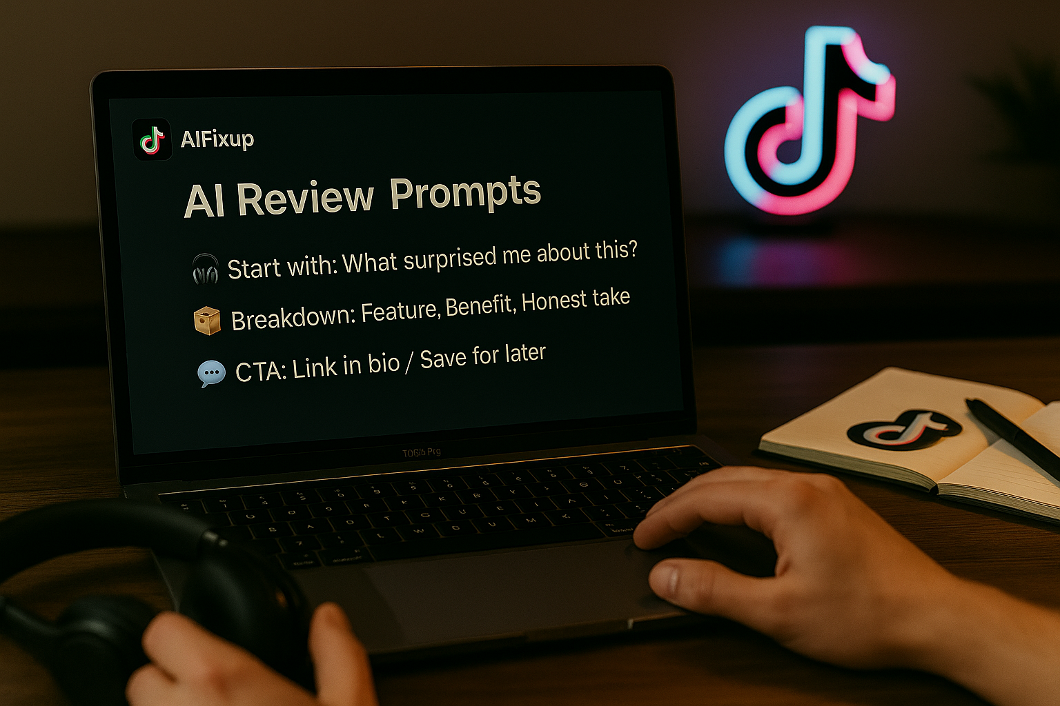 AI Prompts for TikTok Reviews