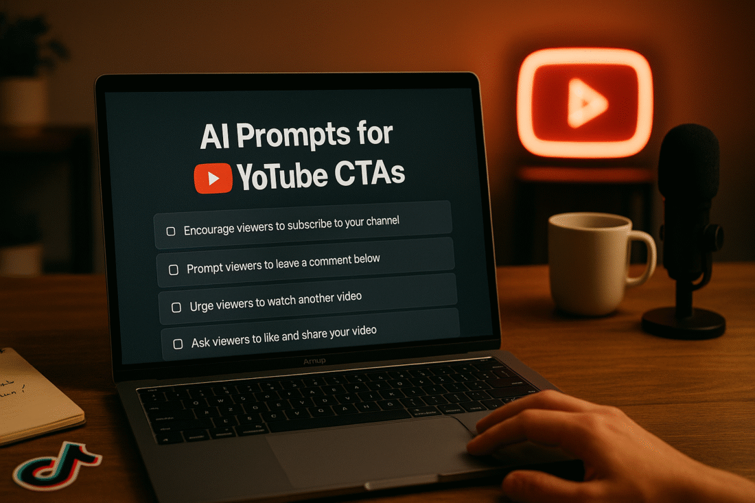 AI Prompts for YouTube CTAs