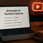AI Prompts for YouTube Captions