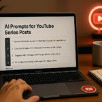 AI Prompts for YouTube Series Posts