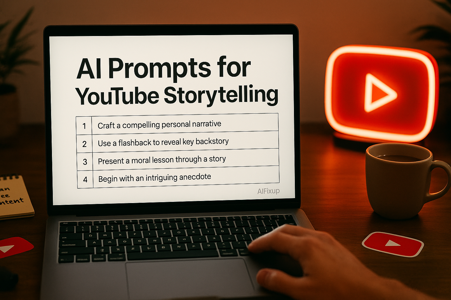 AI Prompts for YouTube Storytelling