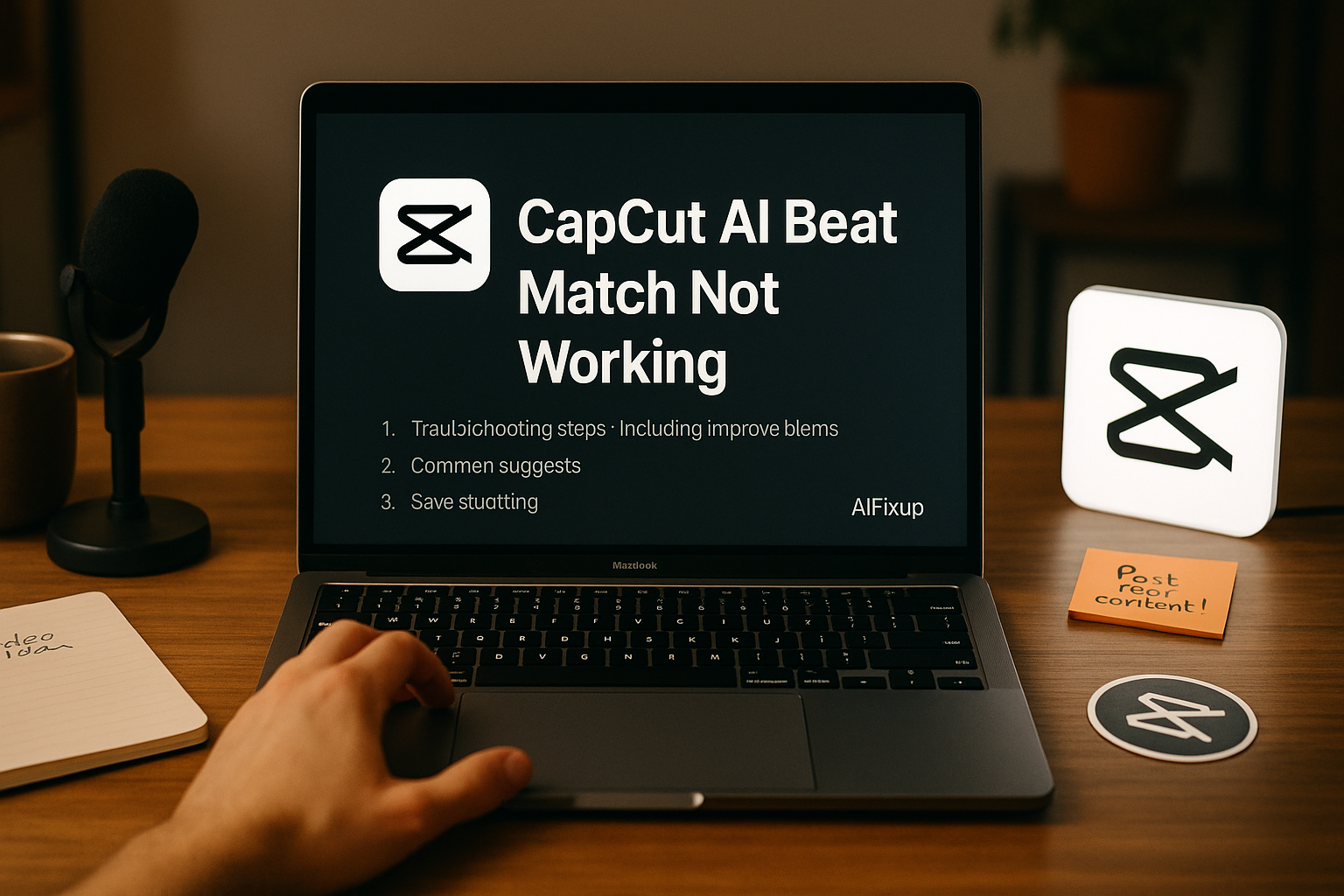 CapCut AI Beat Match Not Working