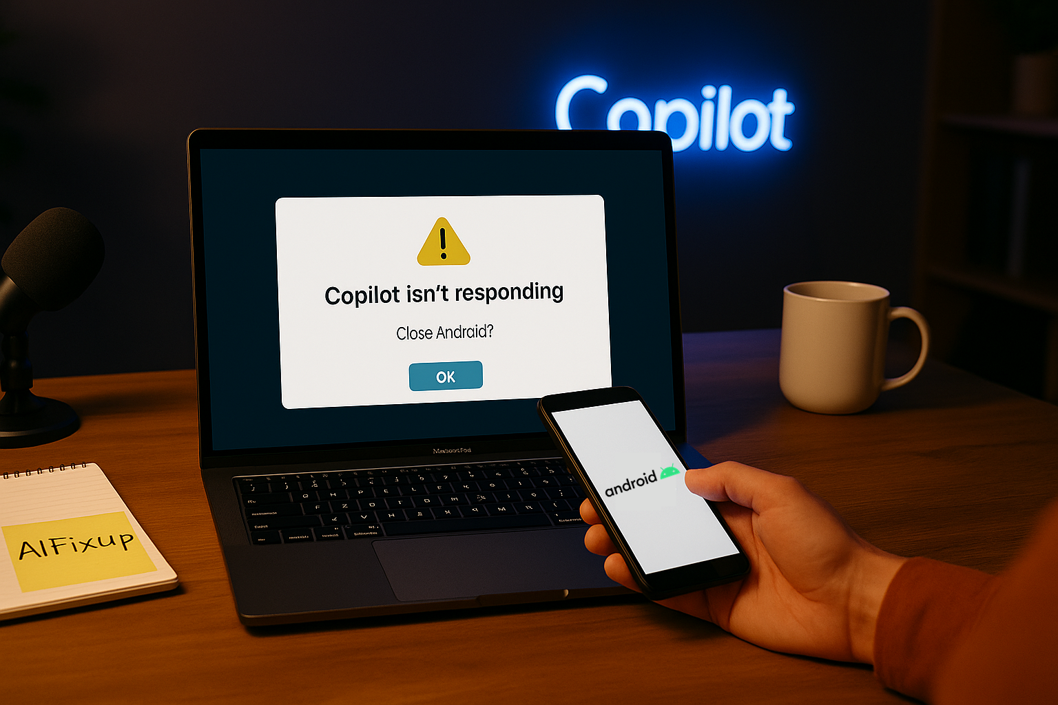 copilot-android-not-working