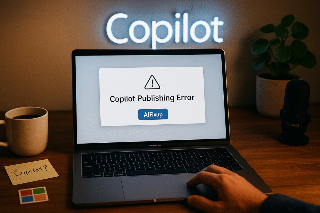copilot-publishing-error