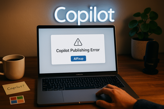 copilot-publishing-error