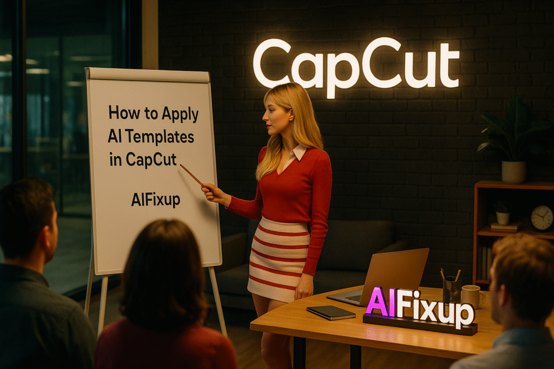 How to Apply AI Templates in CapCut