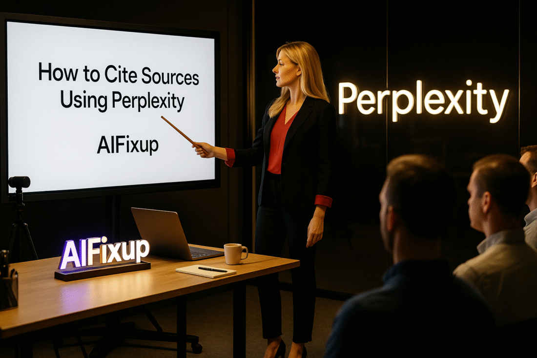 How to Cite Sources Using Perplexity