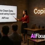 How to Clean Data in Excel using Copilot