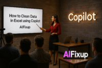 How to Clean Data in Excel using Copilot