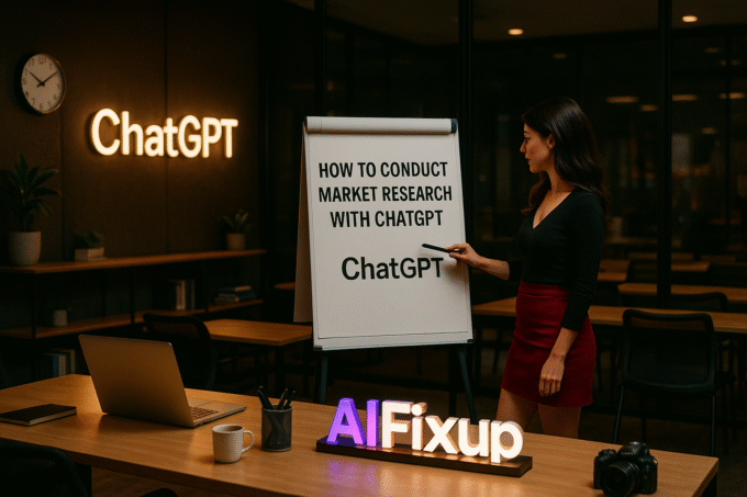 How to Conduct Market Research with ChatGPT