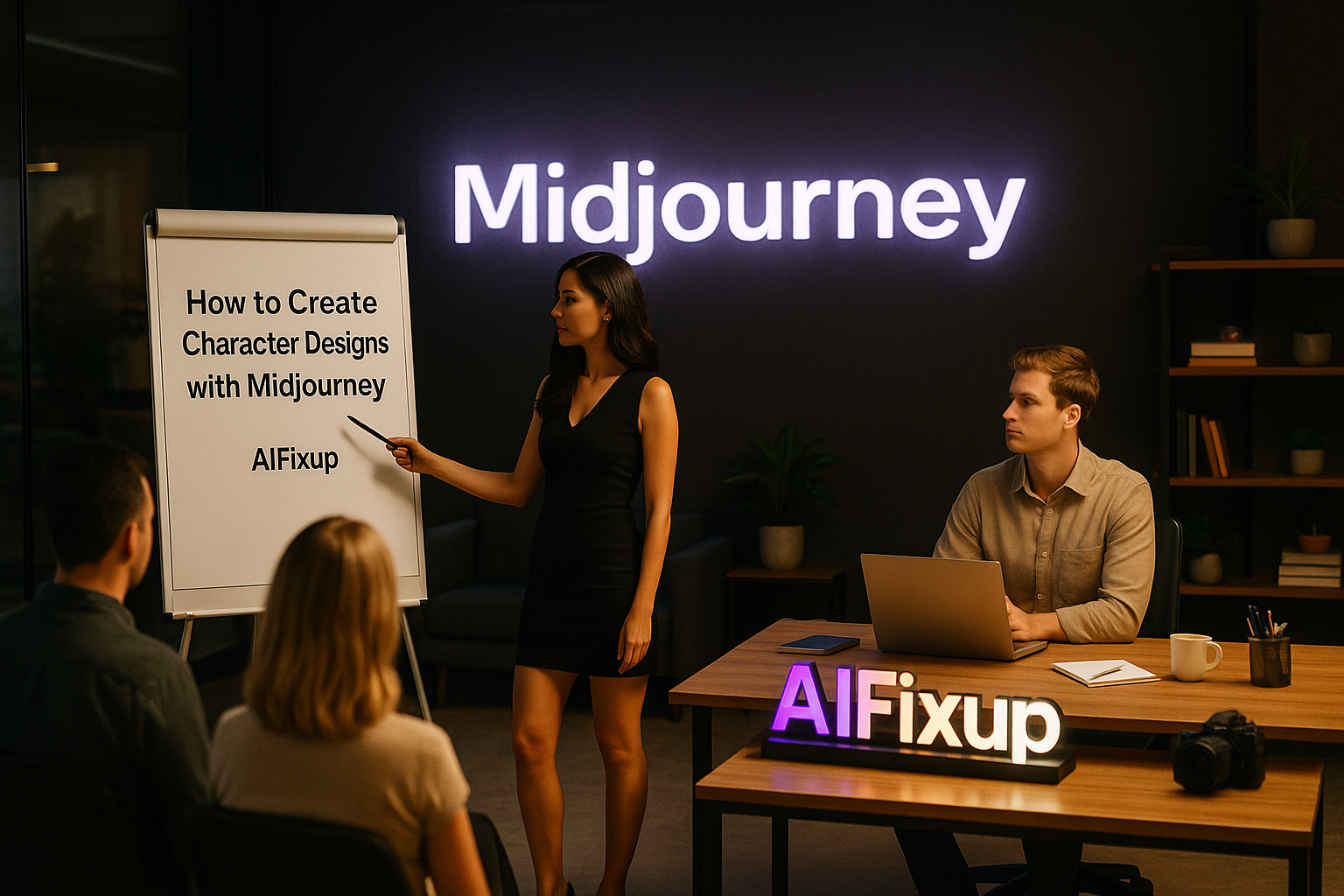 How to Create Character Designs with Midjourney