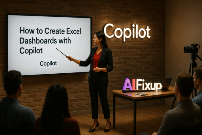 How to Create Excel Dashboards with Copilot