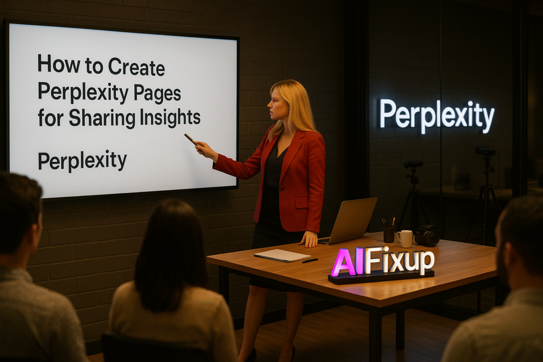 How to Create Perplexity Pages for Sharing Insights