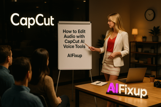 How to Edit Audio with CapCut AI Voice Tools
