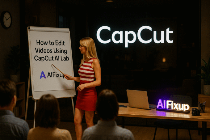 How to Edit Videos Using CapCut AI Lab