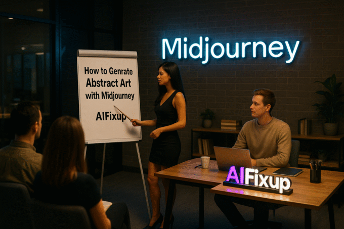 How to Generate Abstract Art with Midjourney