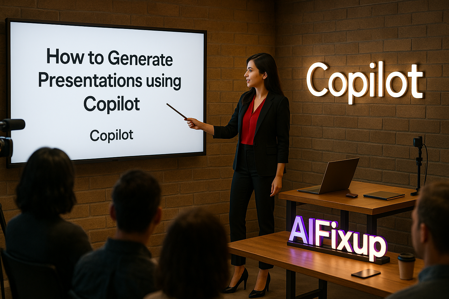How to Generate Presentations using Copilot