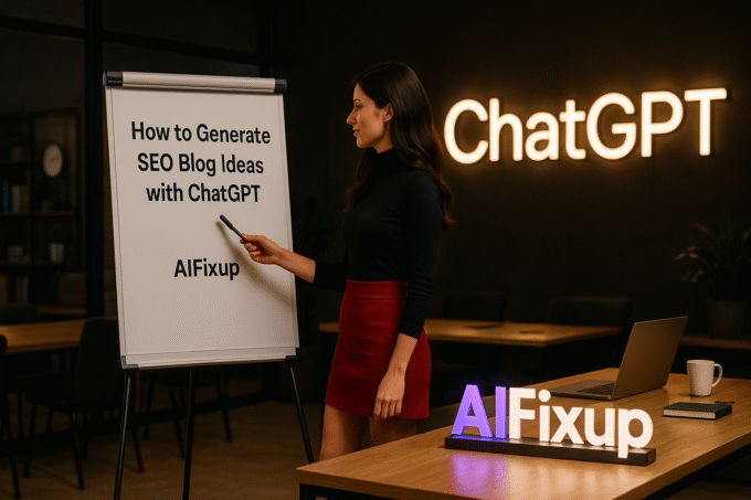 How to Generate SEO Blog Ideas with ChatGPT