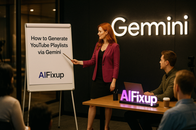 How to Generate YouTube Playlists via Gemini