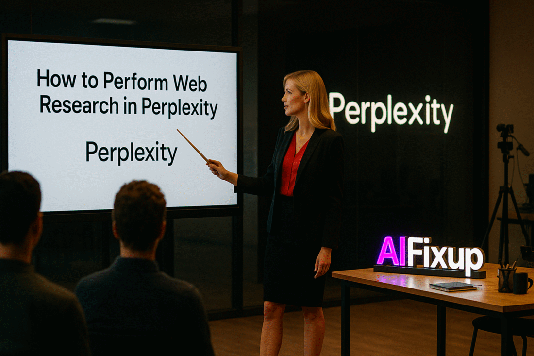How to Perform Web Research in Perplexity