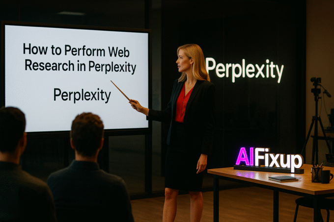 How to Perform Web Research in Perplexity