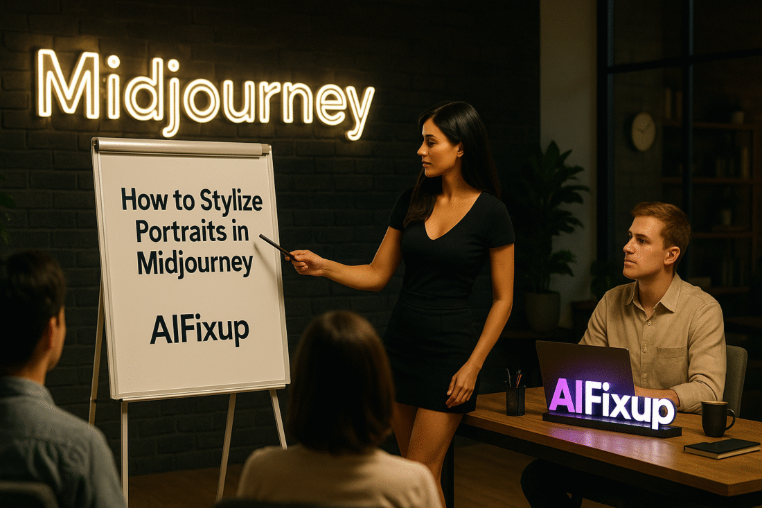 How to Stylize Portraits in Midjourney 1 How to Stylize Portraits in Midjourney
