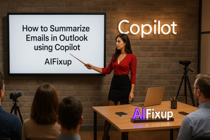 How to Summarize Emails in Outlook using Copilot
