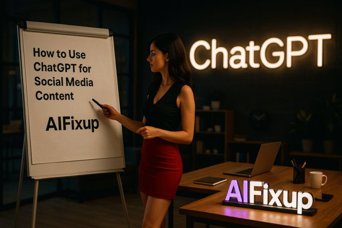 How to Use ChatGPT for Social Media Content