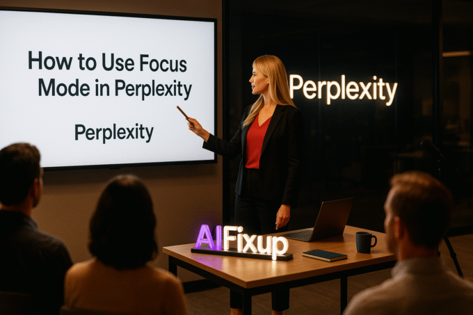 How to Use Focus Mode in Perplexity