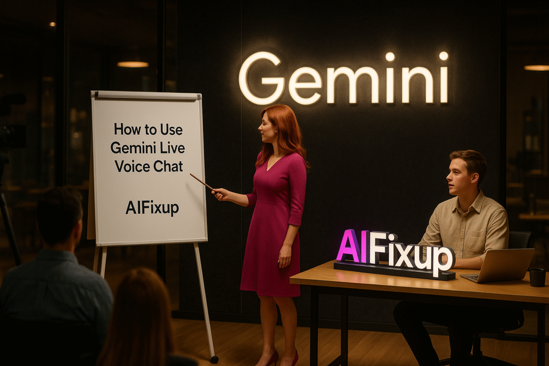 How to Use Gemini Live Voice Chat