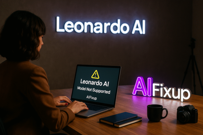 leonardo-ai-model-not-supported