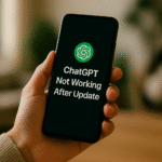 chatgpt not working after update