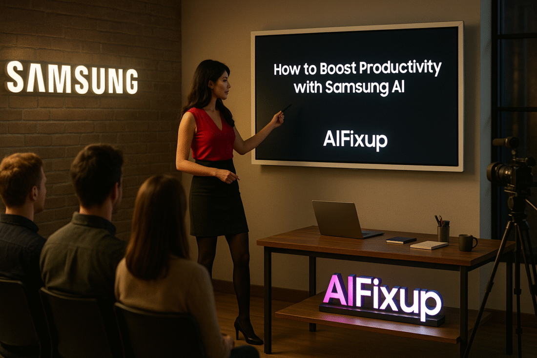 How to Boost Productivity with Samsung AI 1 How to Boost Productivity with Samsung AI