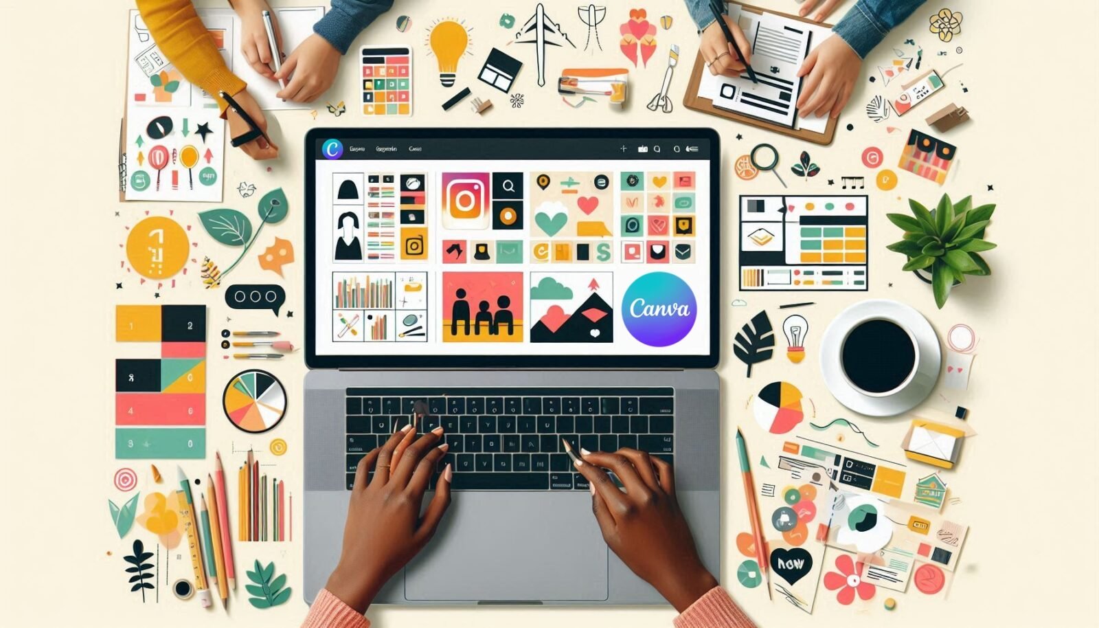 How to Make Instagram Posts with Canva