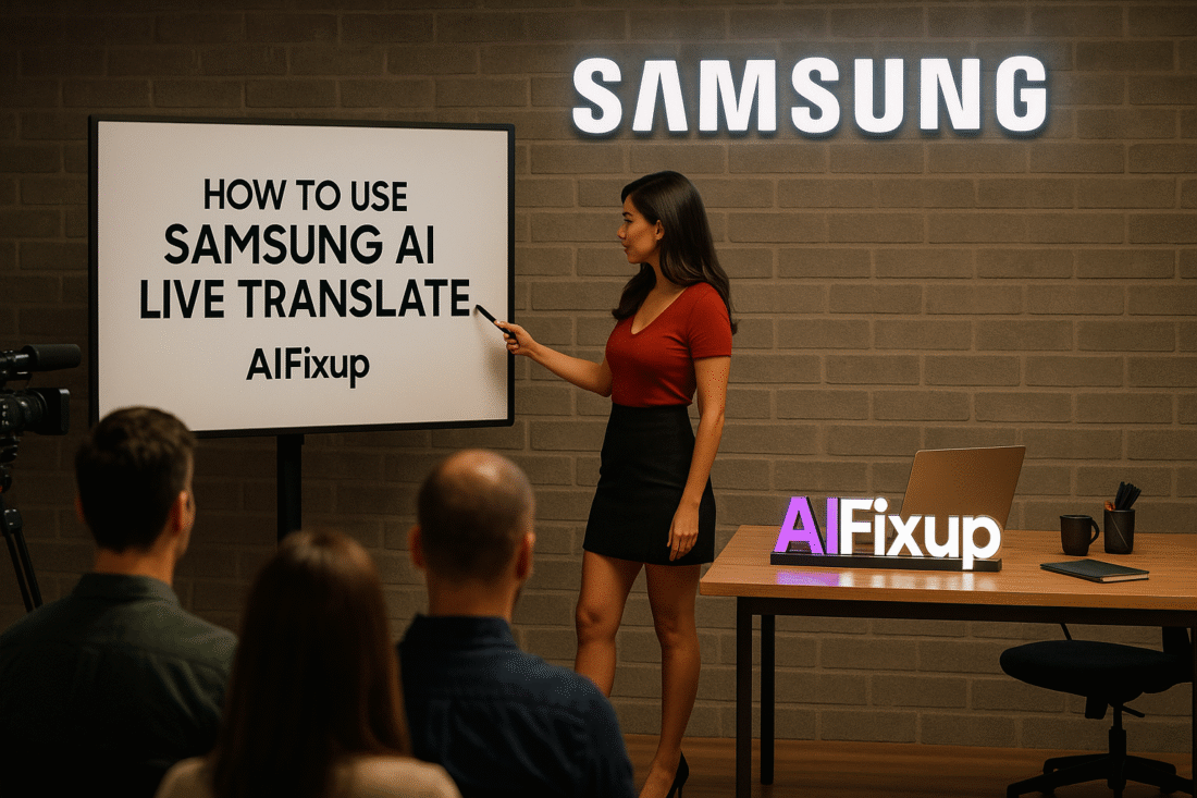 How to Use Samsung AI Live Translate