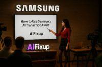 How to Use Samsung AI Transcript Assist