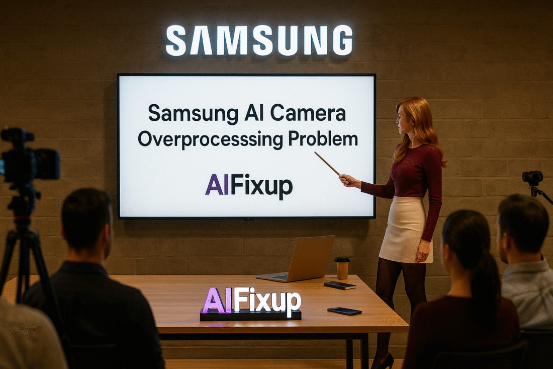 Samsung AI Camera Overprocessing Problem
