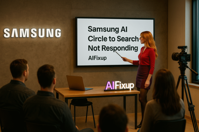 Samsung AI Circle to Search Not Responding