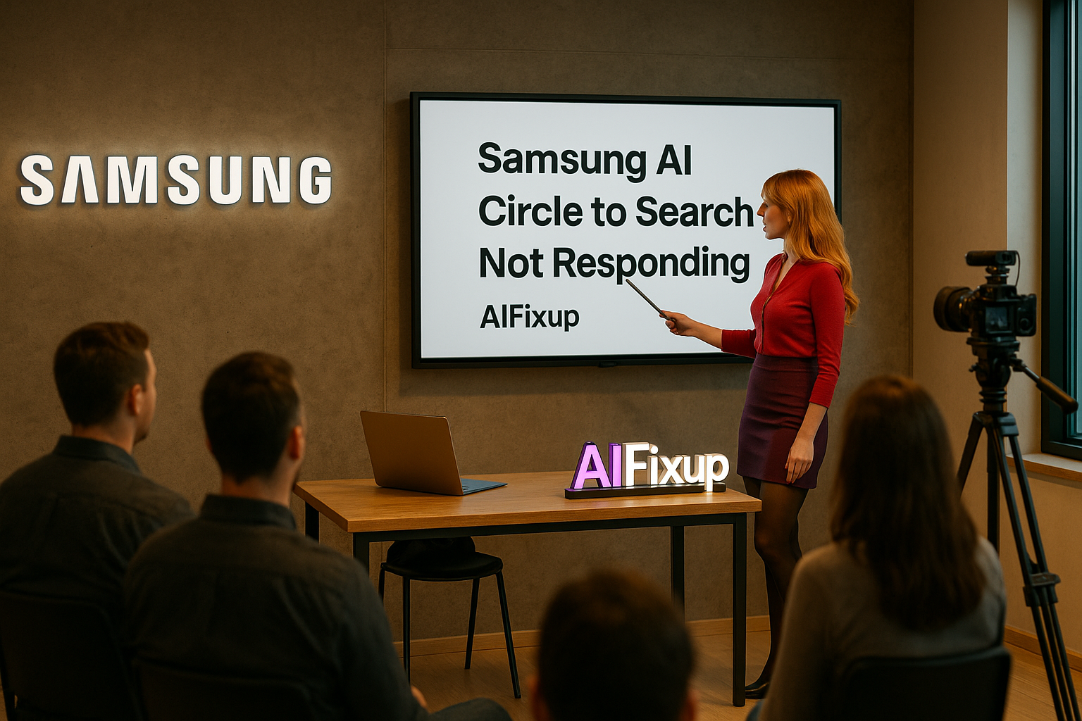 Samsung AI Circle to Search Not Responding