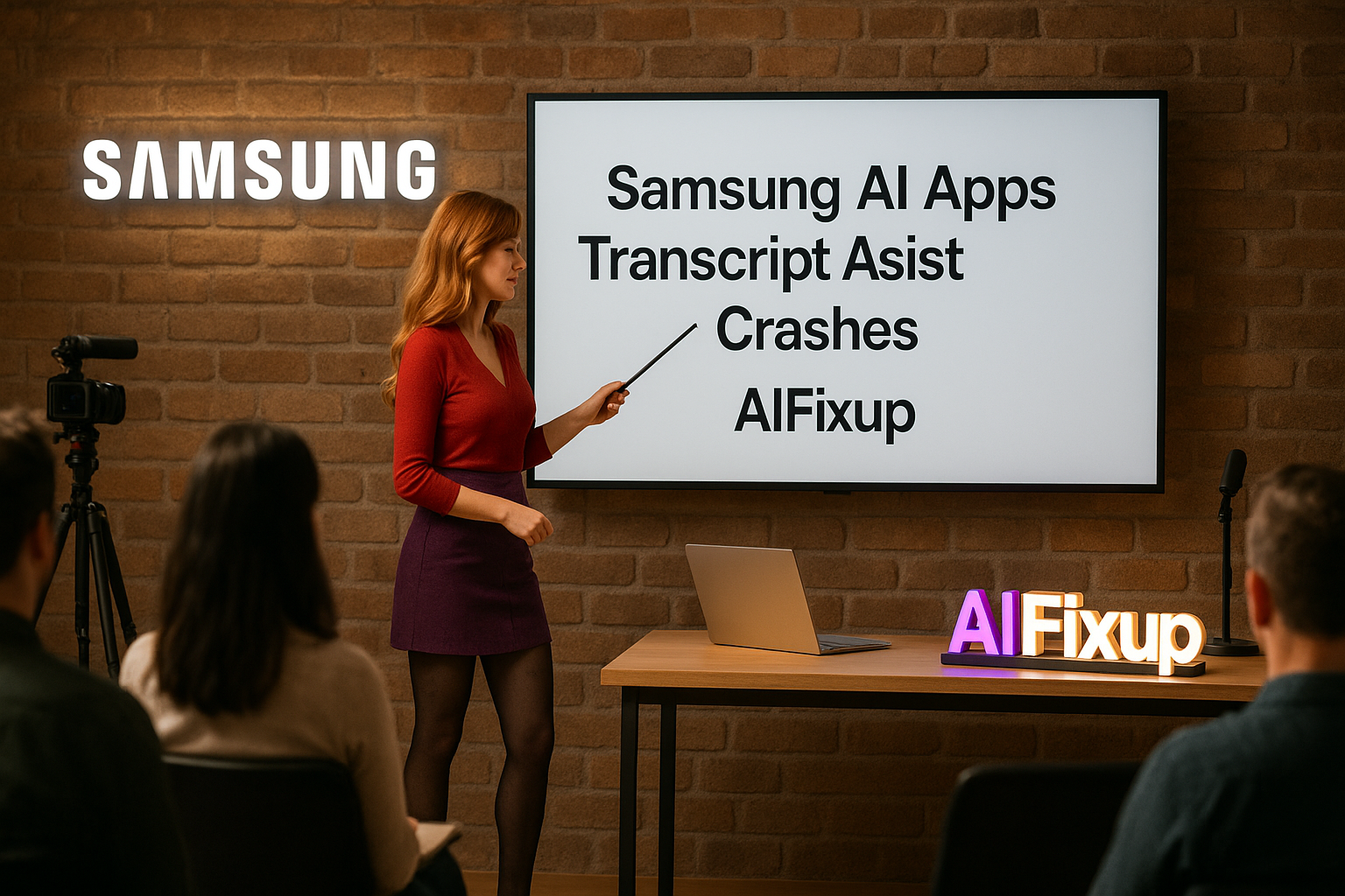 Samsung AI Transcript Assist Crashes