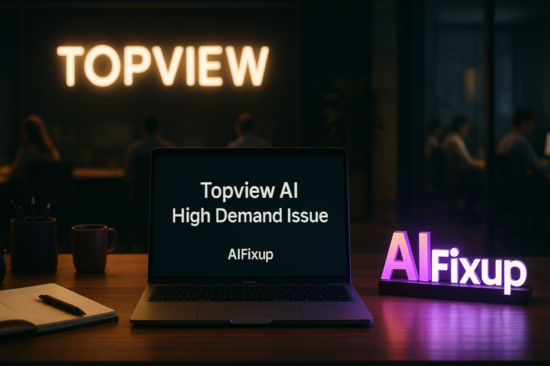 Topview AI High Demand Issue