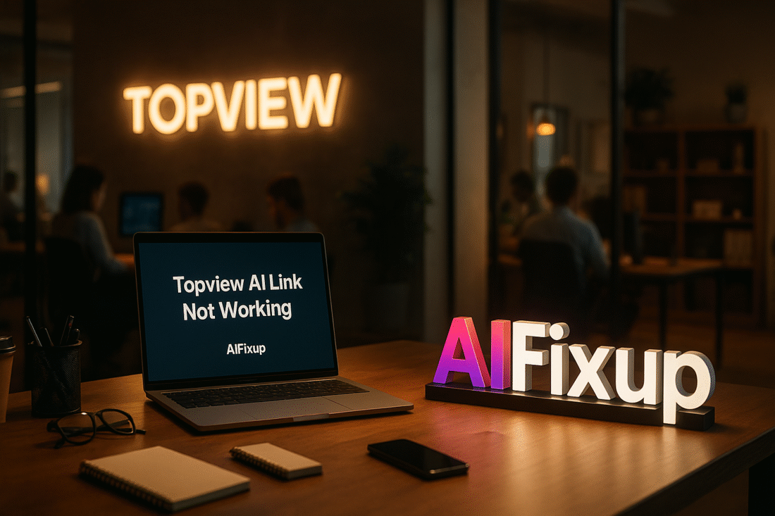 Topview AI Link Not Working